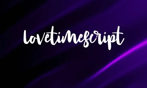 Lovetime Script Font Free Download