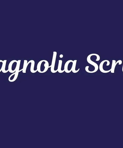 Magnolia Script Font Free Download