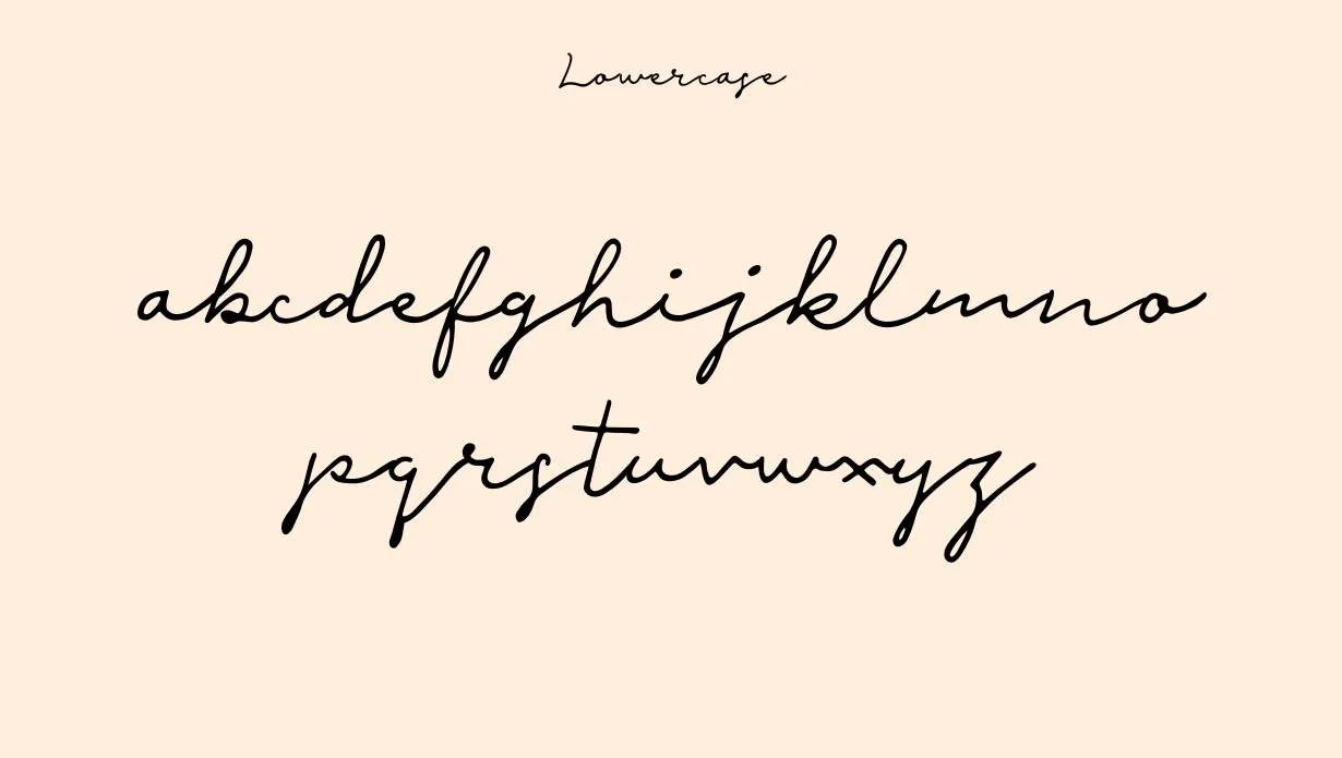 Malina Monoline Font