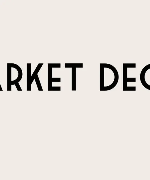 Market Deco Font Free Download