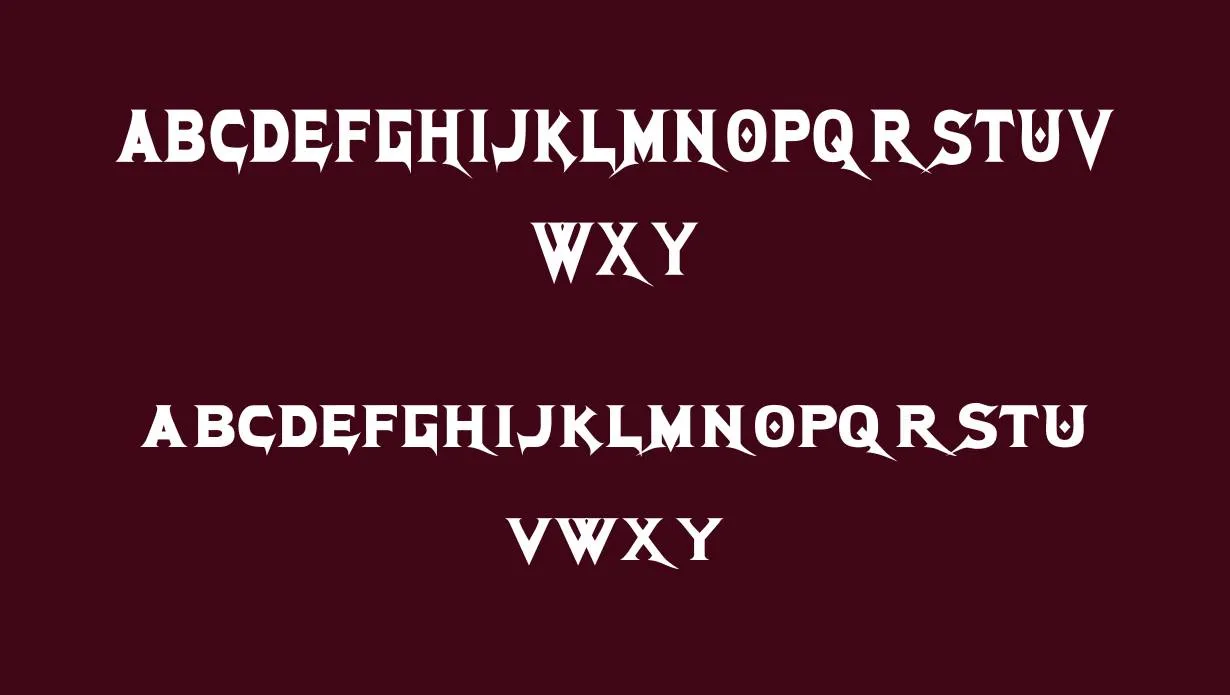 Megadeth Font