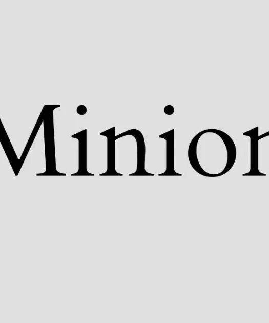 Minion Font Free Download