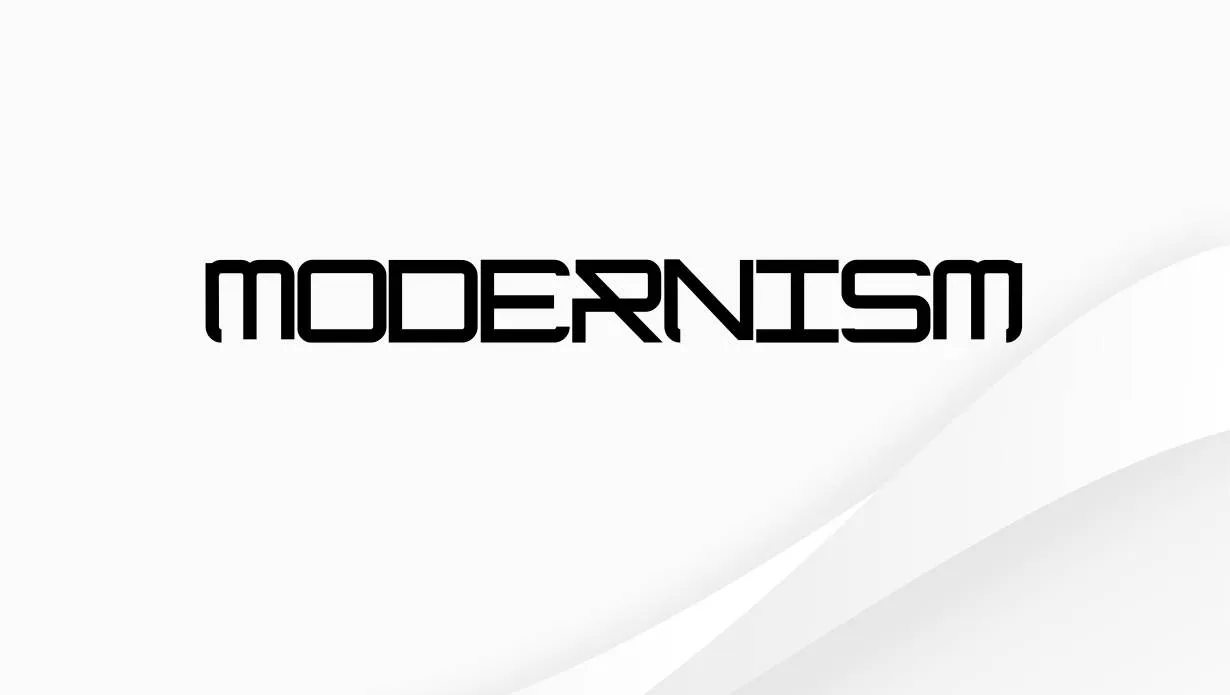 Modernism Font