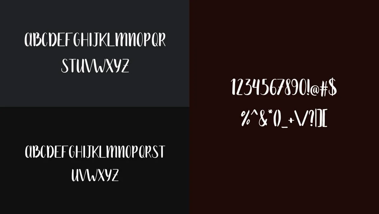 Mona Handdrawn Font