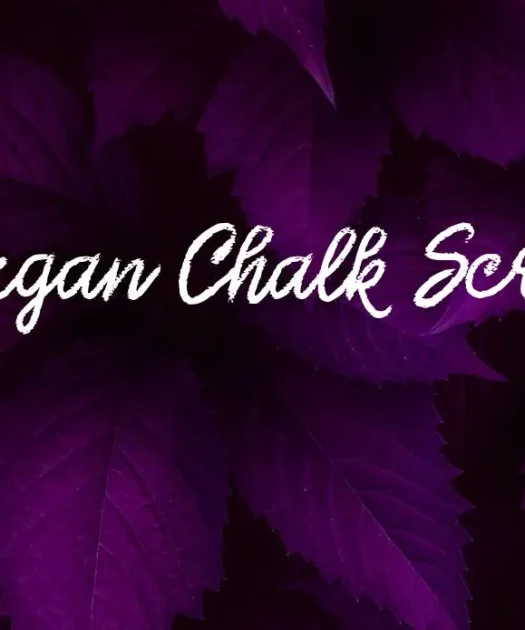 Morgan Chalk Script Font Free Download