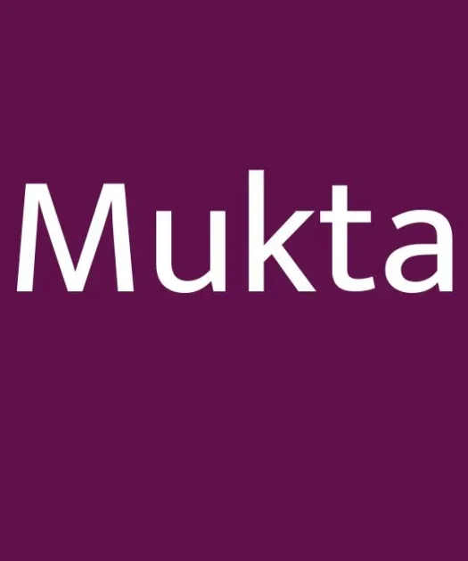 Mukta Font Free Download
