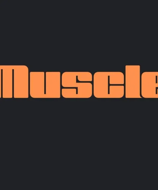 Muscle Font Free Download