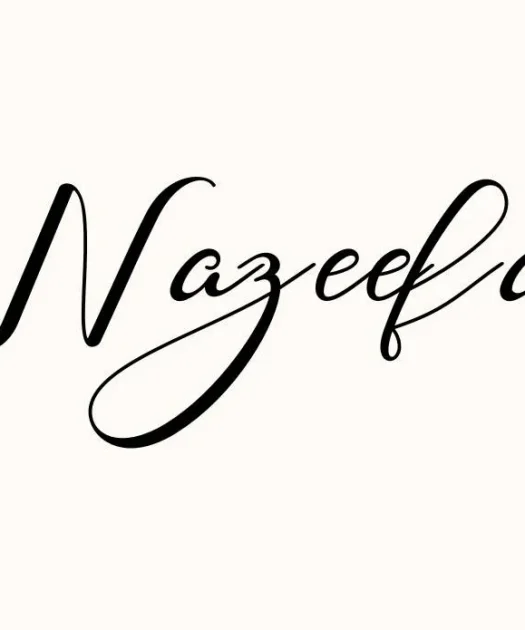 Nazeefa Font Free Download
