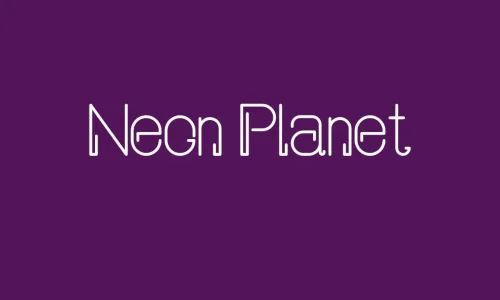 Neon Planet Font Free Download