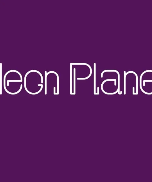 Neon Planet Font Free Download