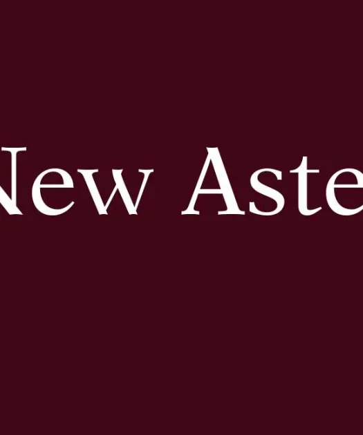New Aster Font Free Download