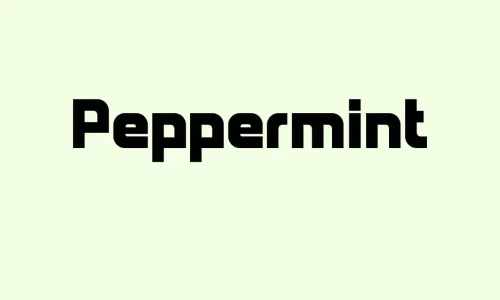 Peppermint Font Free Download