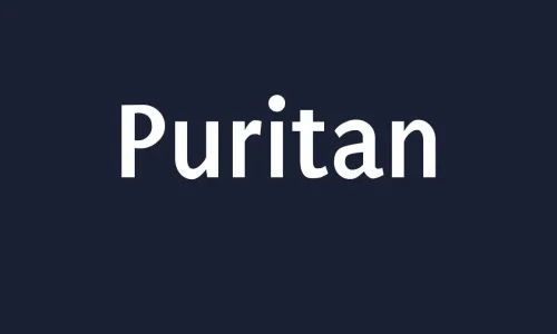 Puritan Font Free Download