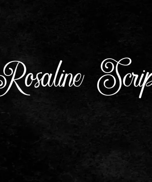 Rosaline Script Font Free Download