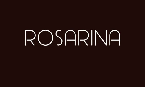 Rosarina Font Free Download
