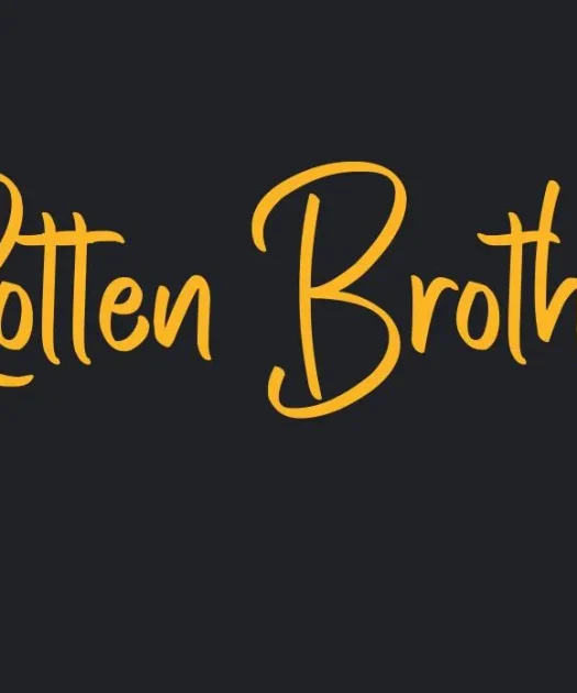 Rotten Brothers Font Free Download