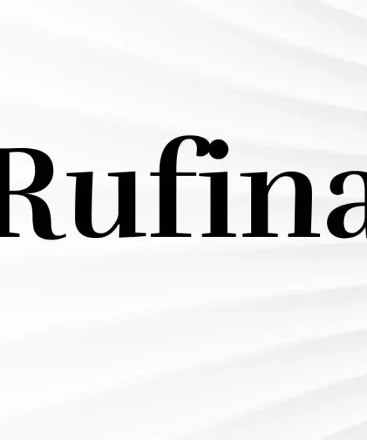 Rufina Font Free Download