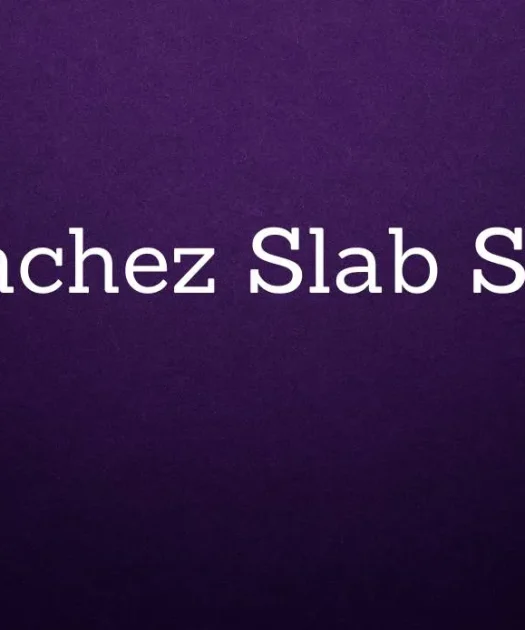 Sanchez Slab Serif Font Free Download