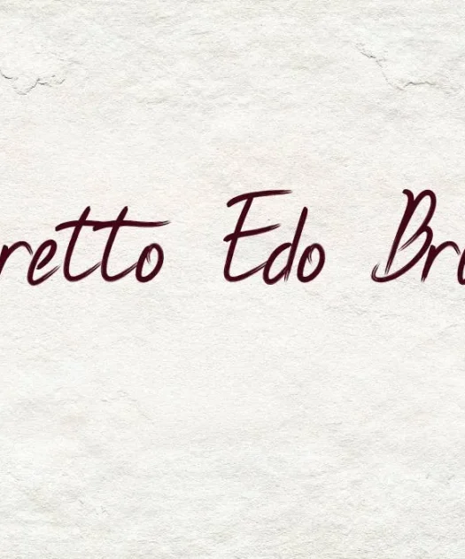 Secretto Edo Brush Font Free Download
