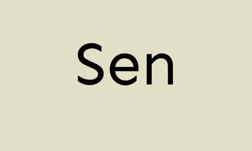 Sen Font Free Download