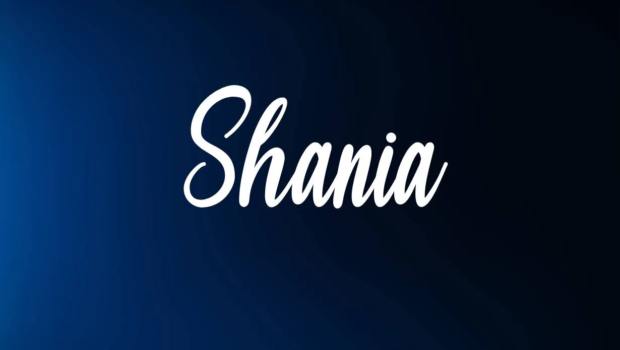 Shannia Rae Lettering Shania Font Free Download