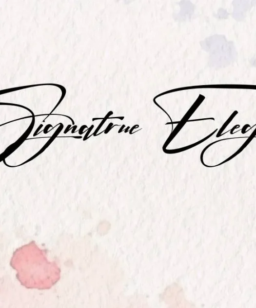 Signatrue Elegant Font Free Download