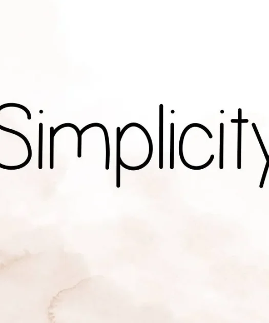 Simplicity Font Free Download