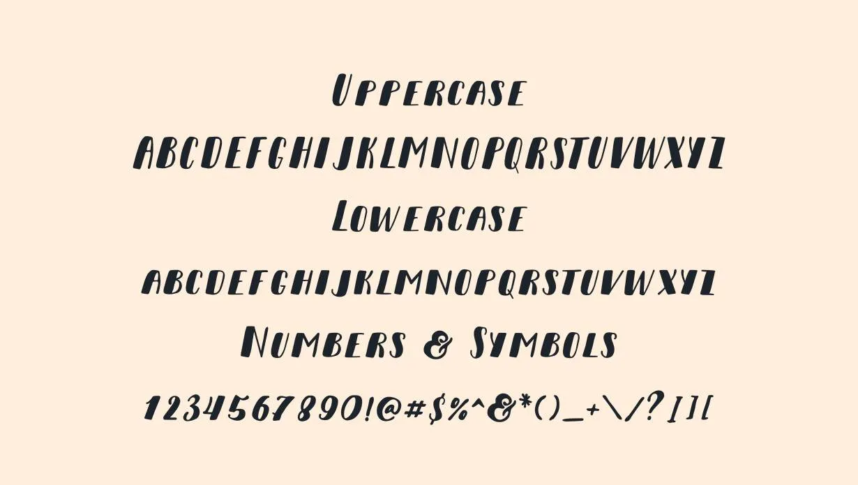 Sitka Brush Font
