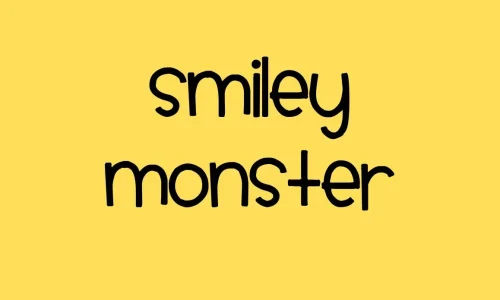 Smiley Monster Font Free Download