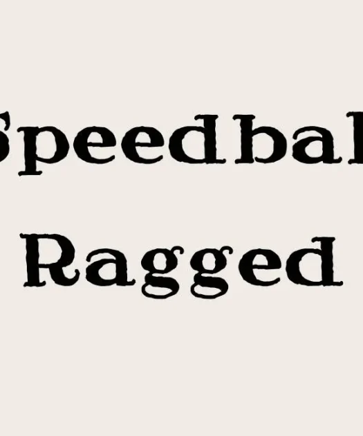 Speedball Ragged Font Free Download