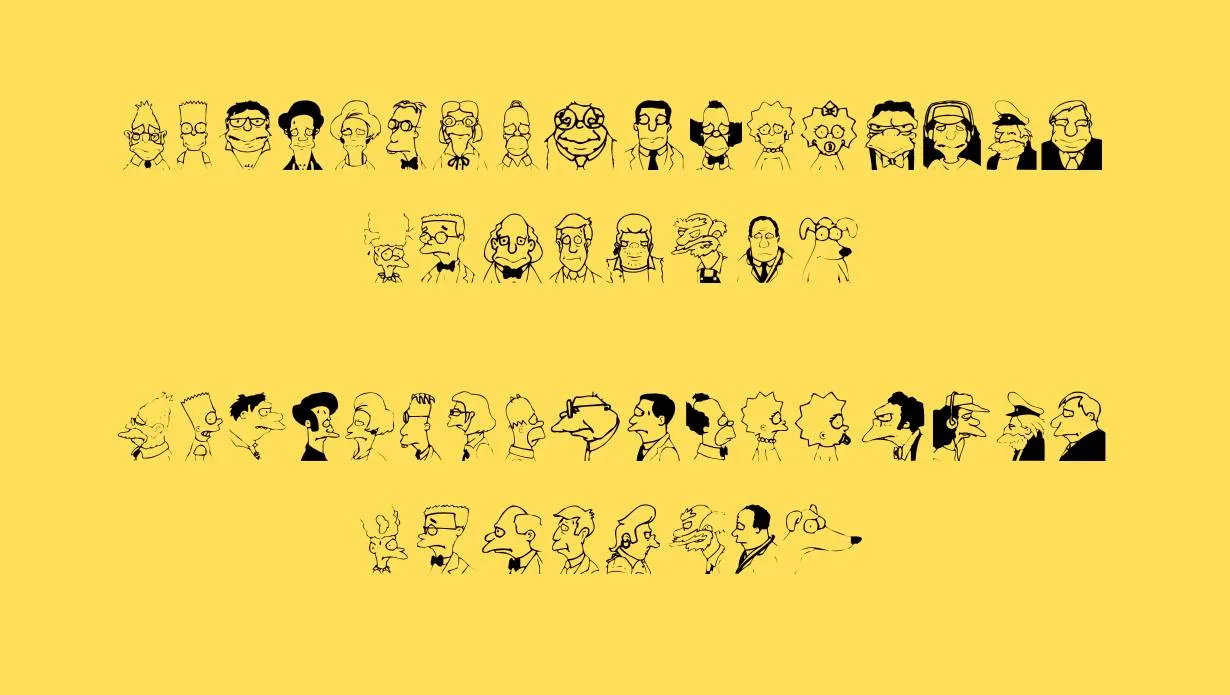 Springfield Mugshots Font