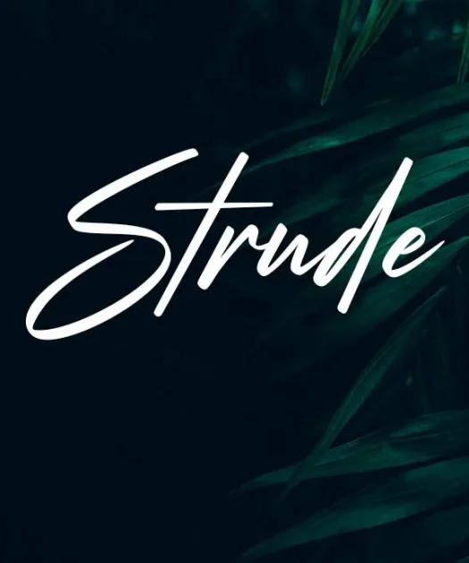 Strude Font Free Download
