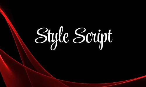 Style Script Font Free Download
