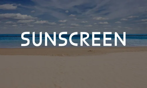 Sunscreen Font Free Download