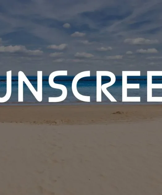 Sunscreen Font Free Download