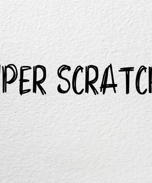 Super Scratchy Font Free Download