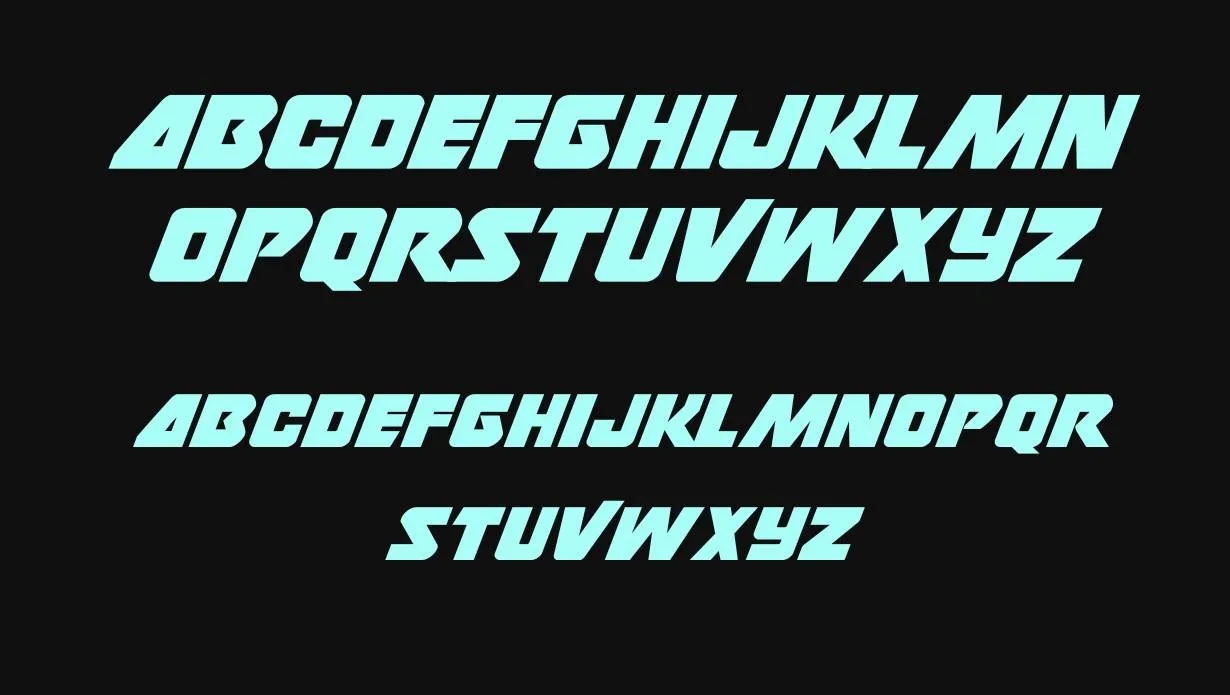 Thunderstrike Font