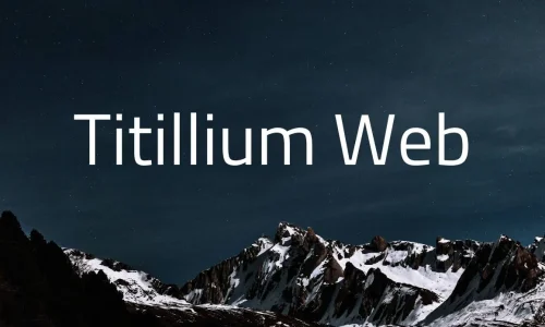Titillium Web Font Free Download