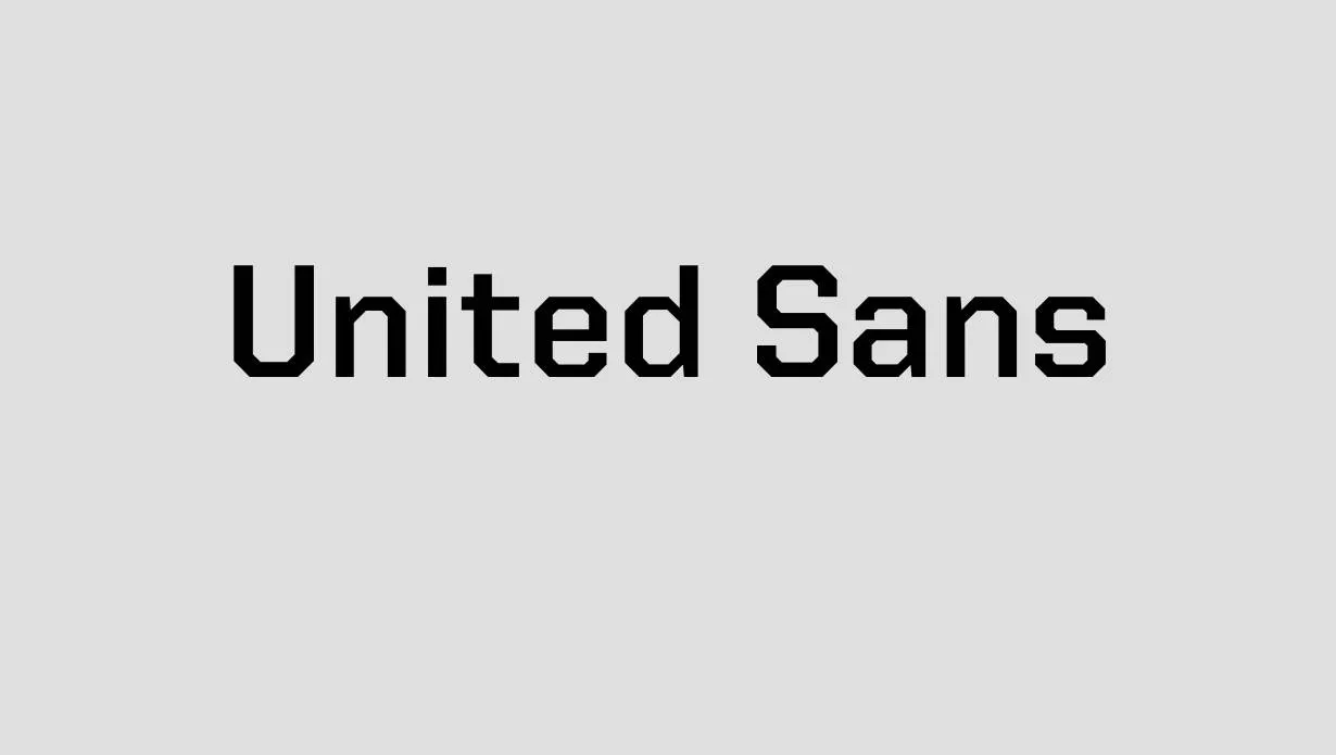 United Sans Reg Bold Font