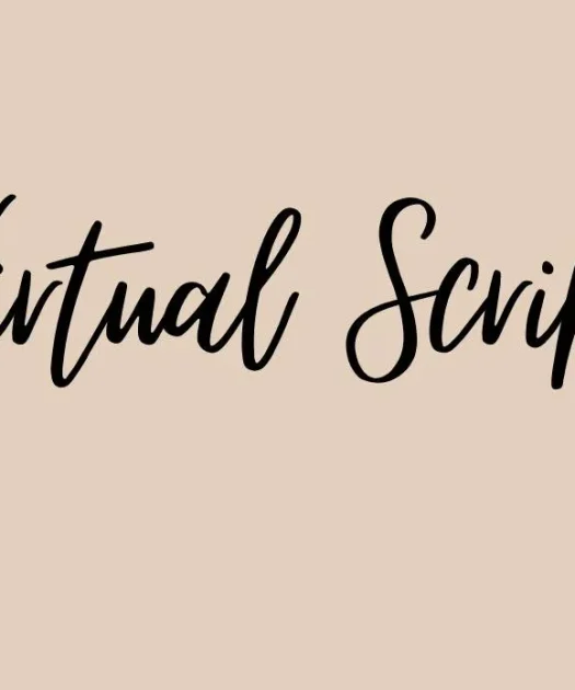Virtual Script Font Free Download