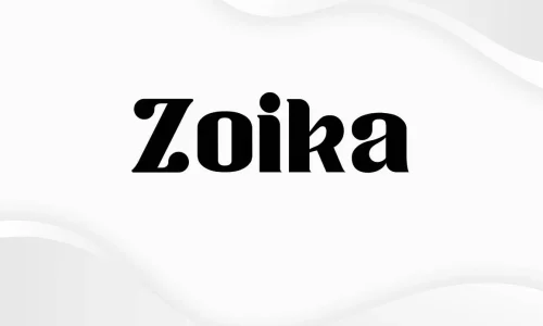 Zoika Font Free Download