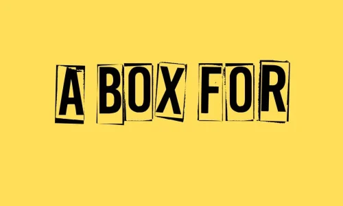 A Box For Font Family Free Download
