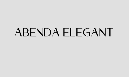 Abenda Elegant Font Free Download