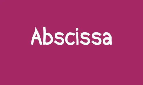 Abscissa Font Family Free Download
