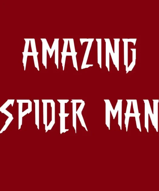 Amazing Spider Man Regular Font Free Download