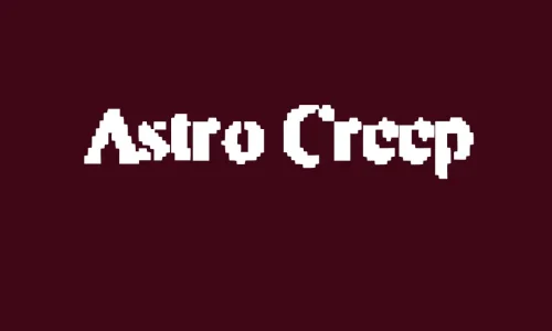 Astro Creep Font Free Download
