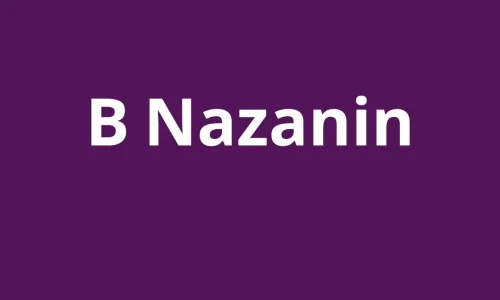 B Nazanin Font Free Download
