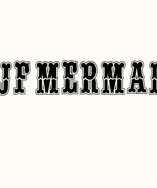 BJF Mermaid Font Free Download