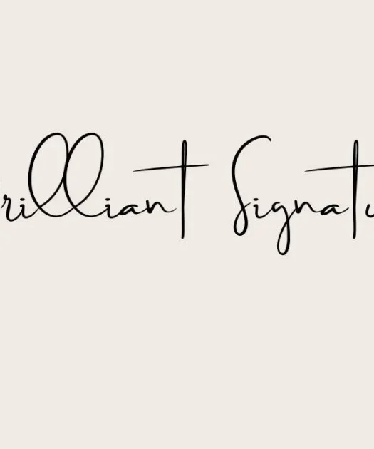 Brilliant Signature Font Free Download