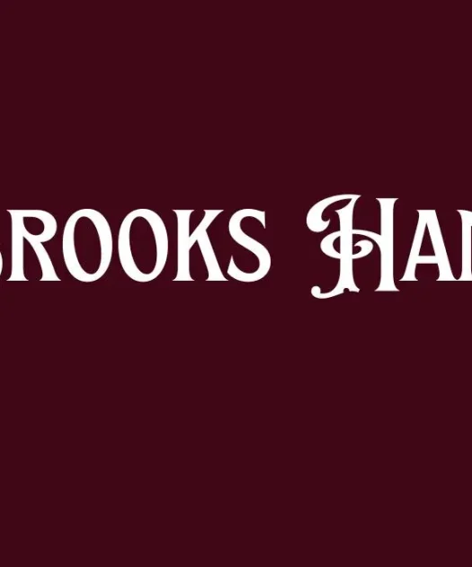 Brooks Hand Bold Font Free Download